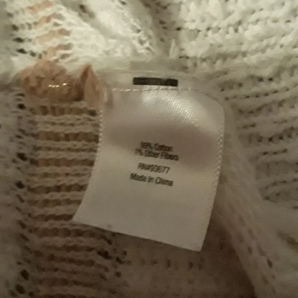 8 for $20 A.n.a Tan and White Sweater